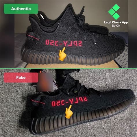 adidas bred v2 real fake|Real vs Fake adidas YEEZY Boost 350 V2 Bred Legit Check.